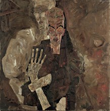Self Seers II (Death and Man), 1911. Artist: Schiele, Egon (1890?1918)