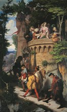The Rose, or the Artist's Journey, 1847. Artist: Schwind, Moritz Ludwig, von (1804-1871)