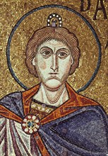 The Prophet Daniel (Detail of Interior Mosaics in the St. Mark's Basilica), 12th century. Artist: Byzantine Master