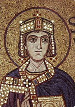 King Solomon (Detail of Interior Mosaics in the St. Mark's Basilica), 12th century. Artist: Byzantine Master
