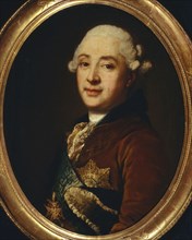 Portrait of Vice-Chancellor Prince Alexander Mikhaylovich Golitsyn (1723-1807), 1764. Artist: Erichsen, Vigilius (1722-1782)