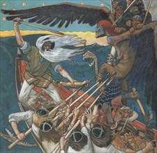 The Defense of the Sampo, 1896. Artist: Gallen-Kallela, Akseli (1865-1931)