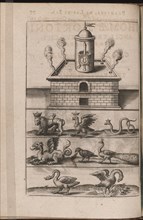 Illustration for Tripvs avrevs, hoc est, Tres tractatvs chymici selectissimi.., 1618. Artist: Bry, Theodor de (1528-1598)