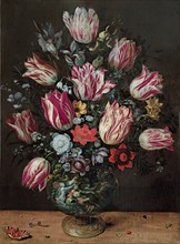 Vase with Tulips, 1620-1625. Artist: Daniels, Andries (ca. 1580-after 1602)