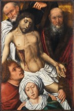 The Descent from the Cross, c. 1500. Artist: De Coter, Colijn (c. 1440/5-c. 1522/32)