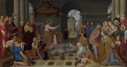 The Conversion of Mary Magdalene, ca 1562-1563. Artist: Campaña, Pedro de (1503-1580)
