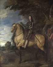 Equestrian Portrait of Charles I, ca 1638. Artist: Dyck, Sir Anthonis, van (1599-1641)