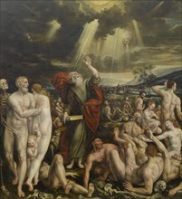 The Vision of the Prophet Ezekiel. Artist: Massys, Quentin (1466?1530)