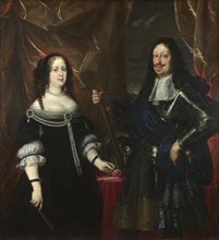 Double Portrait of the Grand Duke Ferdinand II of Tuscany and his Wife Vittoria della Rovere, 1660s. Artist: Sustermans, Justus (Giusto) (1597-1681)