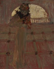 Misia at the Opera, c. 1900. Artist: Vuillard, Édouard (1868-1940)