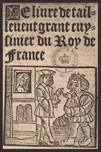 Guillaume Tirel, dit Taillevent  (Le Viandier), 16th century. Artist: Anonymous