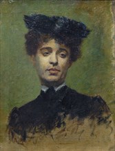 Portrait of Marie Lemasson, 1892. Artist: Bernard, Émile (1868-1941)