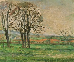 The Bare Trees at Jas de Bouffan, 1885-1886. Artist: Cézanne, Paul (1839-1906)