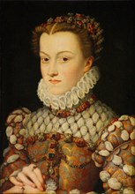Elisabeth of Austria (1554?1592), Queen of France, ca 1571-1572. Artist: Clouet, François (1510-1572)