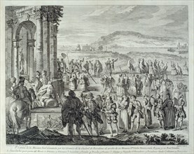Cortège of Janus, 1764. Artist: De Fehrt, A. J. (1723-1774)