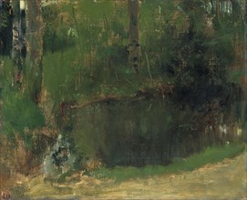 The Pond in the Forest, ca 1868. Artist: Degas, Edgar (1834-1917)