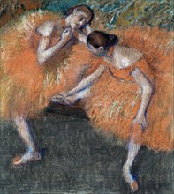 Two Dancers, c. 1898. Artist: Degas, Edgar (1834-1917)