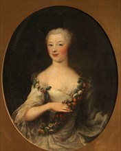 Portrait of a woman, 1786. Artist: Drouais, François-Hubert (1727-1775)