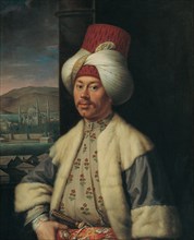 Portrait of An European in Turkish Costume, Second Half of the 18th cen.. Artist: Favray, Antoine de (1706-1791)