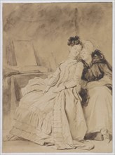 The Intimate Conversation, ca 1778. Artist: Fragonard, Jean Honoré (1732-1806)