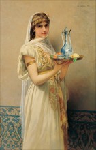 Servant, 1880. Artist: Lefebvre, Jules Joseph (1836-1911)