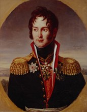 Portrait of Pyotr Alexandrovich Chicherin (1778-1848), 1814. Artist: Lefévre, Robert (1756-1830)