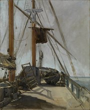 The ship's deck, ca 1860. Artist: Manet, Édouard (1832-1883)