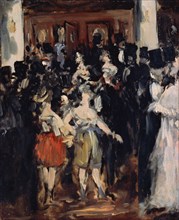 Masked Ball at the Opera, 1873. Artist: Manet, Édouard (1832-1883)