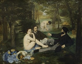 The Luncheon on the Grass, 1863. Artist: Manet, Édouard (1832-1883)