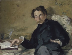 Portrait of Stéphane Mallarmé (1842-1898), 1876. Artist: Manet, Édouard (1832-1883)