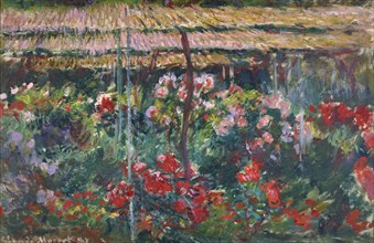 Peony Garden, 1887. Artist: Monet, Claude (1840-1926)