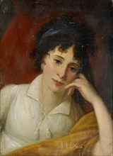 Portrait of Ekaterina Fyodorovna Muravyova-Apostol, née Kolokoltseva (1771-1848). Artist: Monnier, Jean Laurent (1743/46-1808)