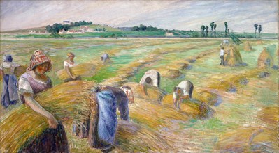 The Harvest, 1882. Artist: Pissarro, Camille (1830-1903)