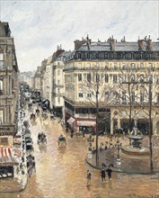 Rue Saint-Honoré in the Afternoon. Effect of Rain, 1897. Artist: Pissarro, Camille (1830-1903)