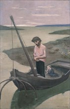 The Poor Fisherman. Artist: Puvis de Chavannes, Pierre Cécil (1824-1898)