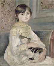 Julie Manet, 1887. Artist: Renoir, Pierre Auguste (1841-1919)