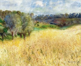 Wheatfield, 1879. Artist: Renoir, Pierre Auguste (1841-1919)