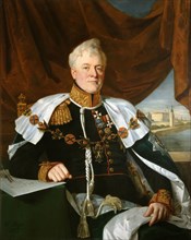 Portrait of Prince Dmitriy Vladimirovich Golitsyn (1771-1844), 1835. Artist: Riss, François Nicolas (1804-1886)