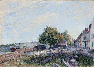 Saint-Mammès. Morning, 1884. Artist: Sisley, Alfred (1839-1899)