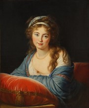 Portrait of Countess Yekaterina Skavronskaya, née von Engelhardt (1761-1829), 1796. Artist: Vigée-Lebrun, Marie Louise Elisabeth (1755-1842)