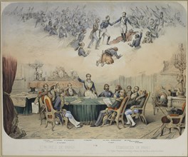 The Treaty of Paris of 1856, 1856. Artist: Adam, Jean-Victor Vincent (1801-1867)