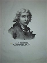 Portrait of the poet and dramatist Marie-Joseph Chénier (1764-1811). Artist: Anonymous