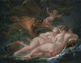 Pan and Syrinx, 1759. Artist: Boucher, François (1703-1770)
