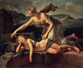 Child and Fortuna. Artist: Bouillon, Pierre (1776-1831)