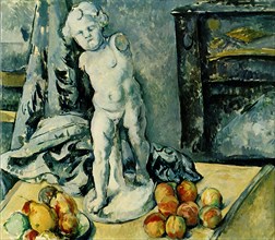 Still Life with Plaster Cupid (L?Amour en plâtre), 1895. Artist: Cézanne, Paul (1839-1906)
