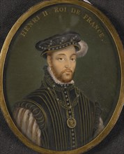 Portrait of King Henry II of France (Copy). Artist: Clouet, François (1510-1572)