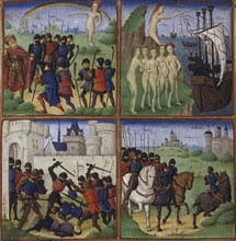 Illustration for the Epic The Aeneid by Virgil, 1450-1499. Artist: Coëtivy Master (active c. 1450-1485)