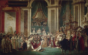 The Coronation of Napoleon, 1806-1807. Artist: David, Jacques Louis (1748-1825)