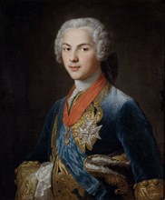 Louis, Dauphin of France (1729?1765), son of King Louis XV, c. 1745. Artist: Drouais, François-Hubert (1727-1775)
