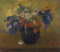 A Vase of Flowers, 1896. Artist: Gauguin, Paul Eugéne Henri (1848-1903)